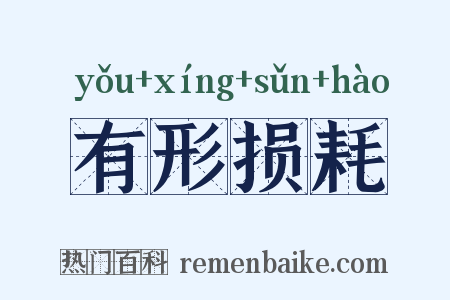 有形损耗是什么意思的图片
